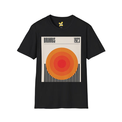 Retro Bauhaus 1923 Unisex Softstyle T-Shirt - Vintage Graphic Tee