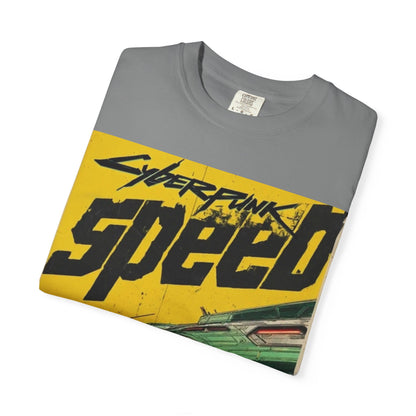 Cyberpunk Speed T-Shirt — Retro Racing Car Graphic Tee