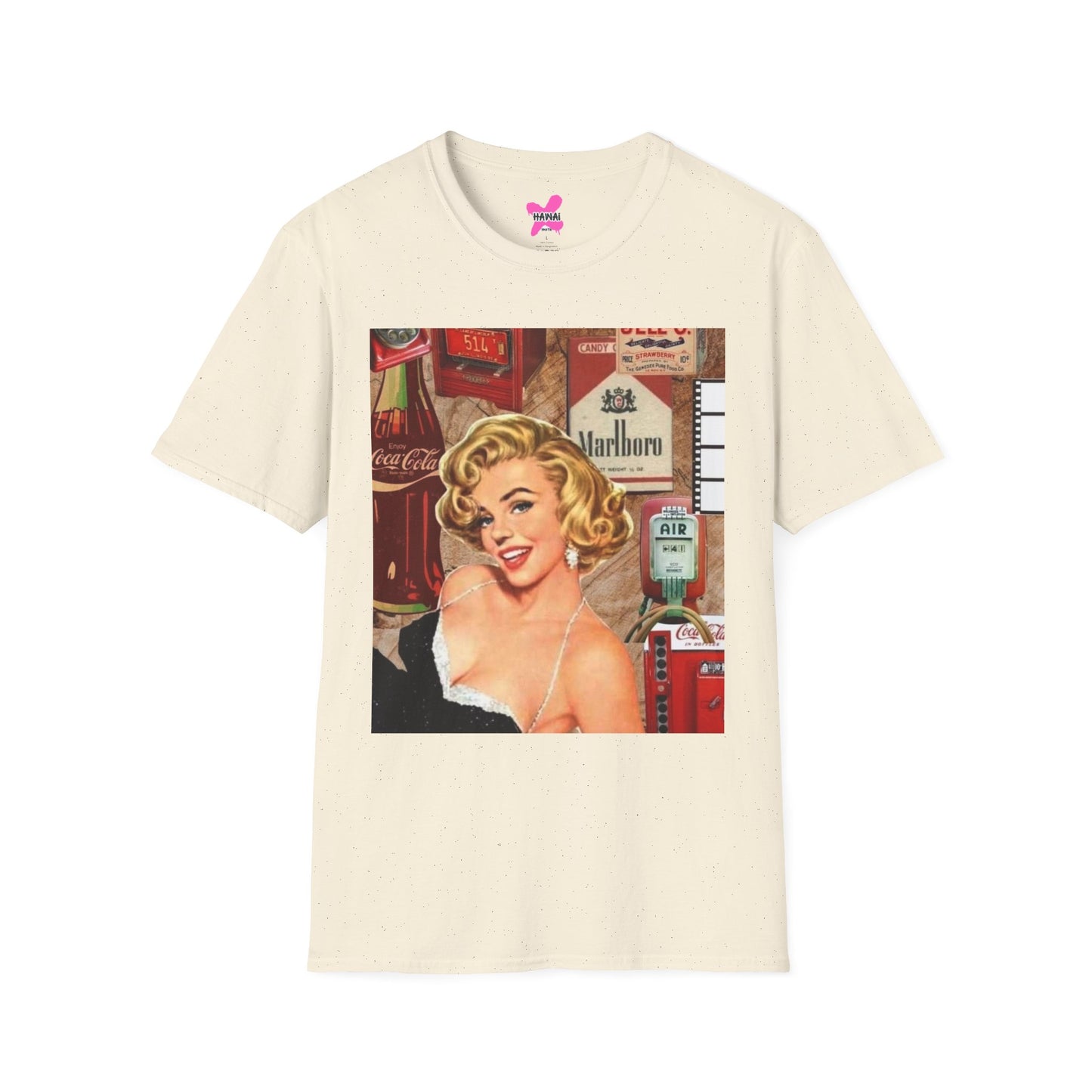 Retro Marilyn Monroe Unisex Softstyle T-Shirt - Vintage Glamour Tee