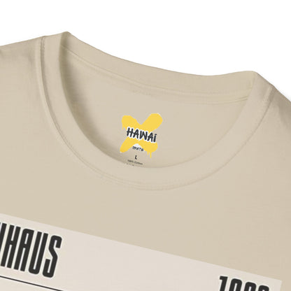 Retro Bauhaus 1923 Unisex Softstyle T-Shirt - Vintage Graphic Tee