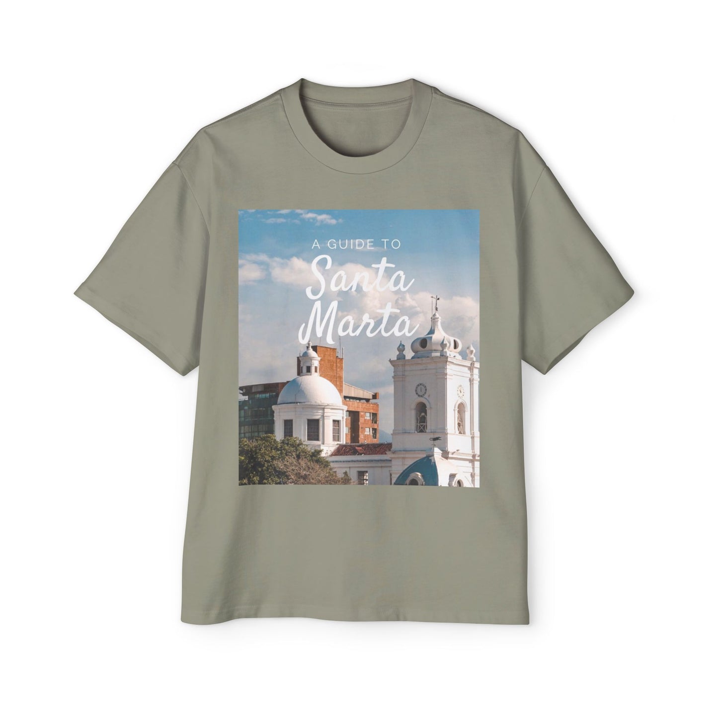 Santa Marta Travel Tee — Vintage Photo Guide T-Shirt