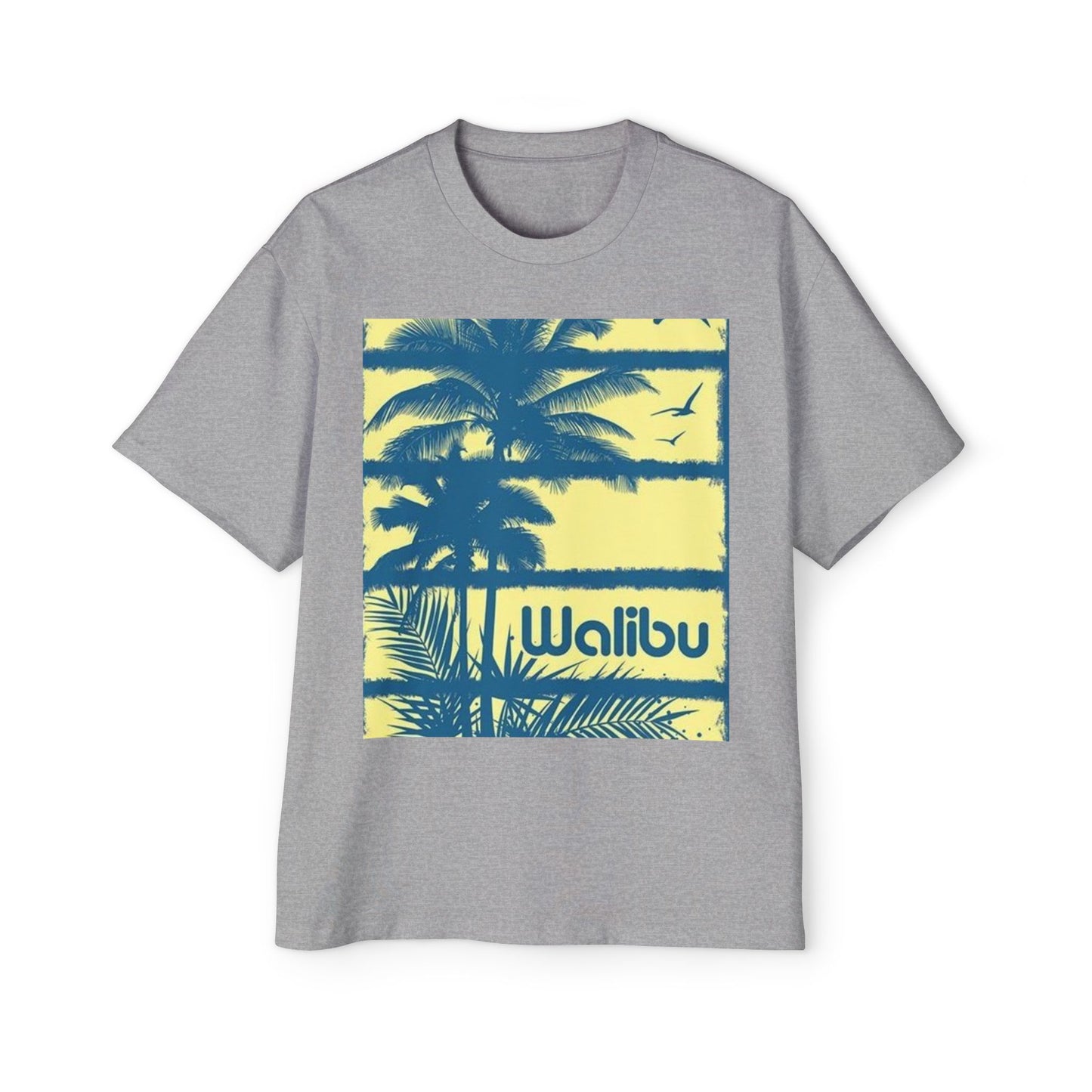 Malibu Palm Tee — Vintage Surf Graphic T-Shirt