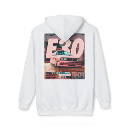 E30 Vintage Car Unisex Hooded Sweatshirt - Casual Comfort for Car Enthusiasts