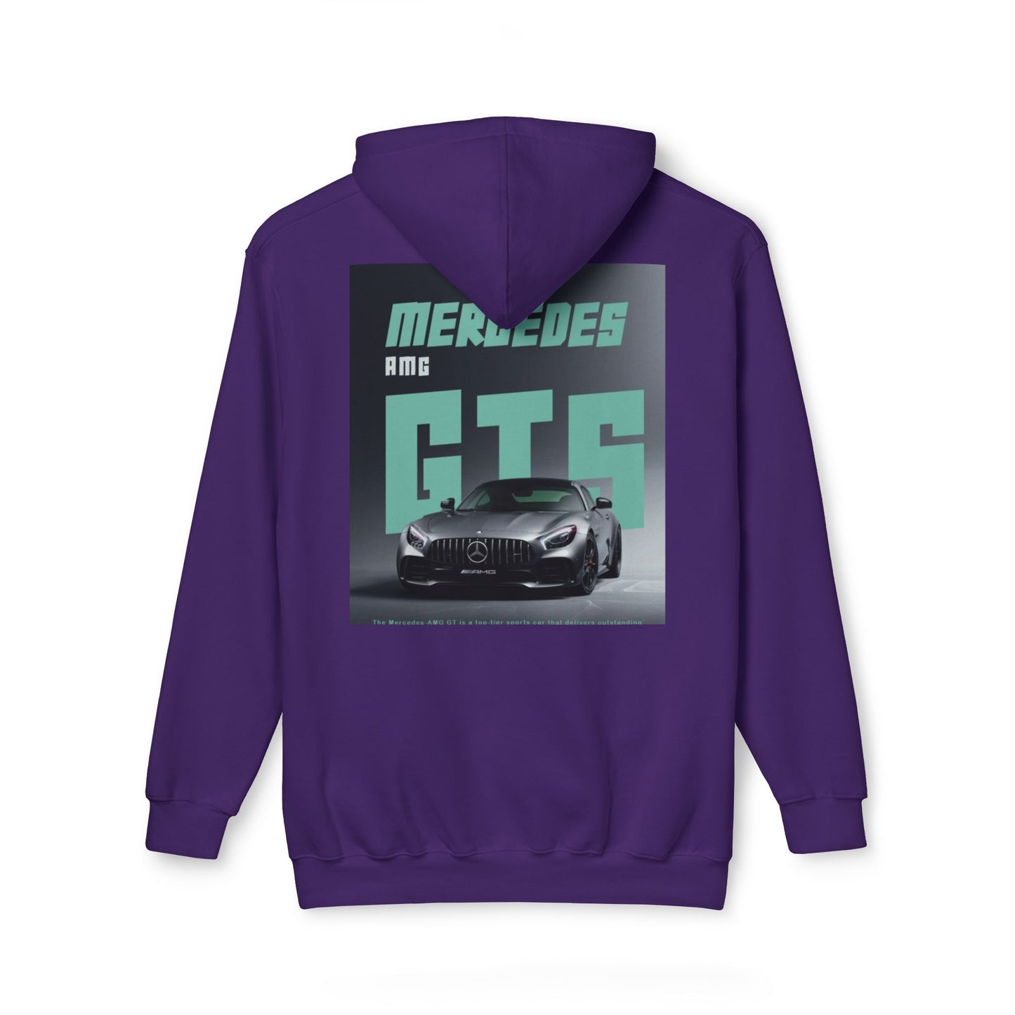 Mercedes AMG GTS Unisex Hooded Sweatshirt, Car Enthusiast Gift, Sportswear, Casual Wear, Automotive Apparel