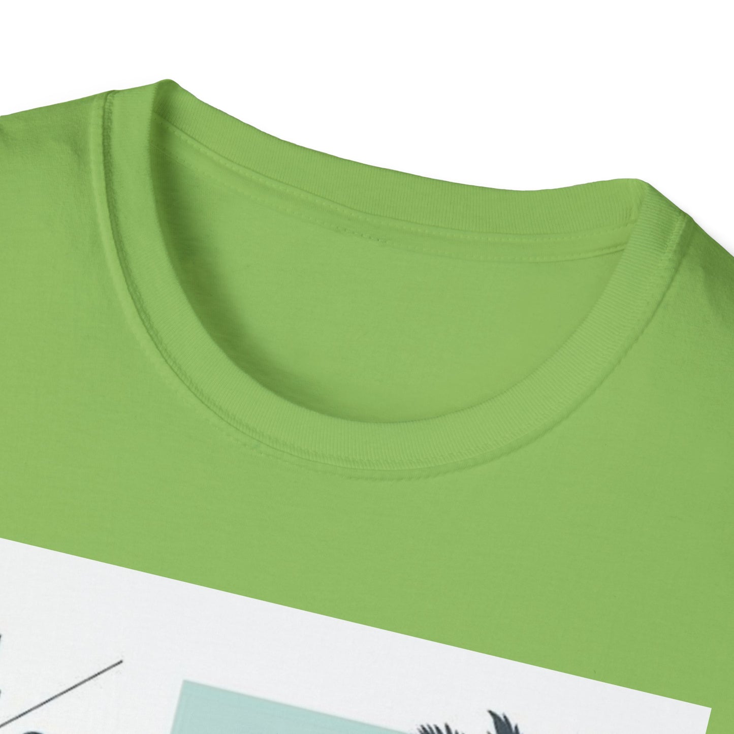 Summer Vibe Unisex Softstyle T-Shirt - Pacific Time Graphic Tee