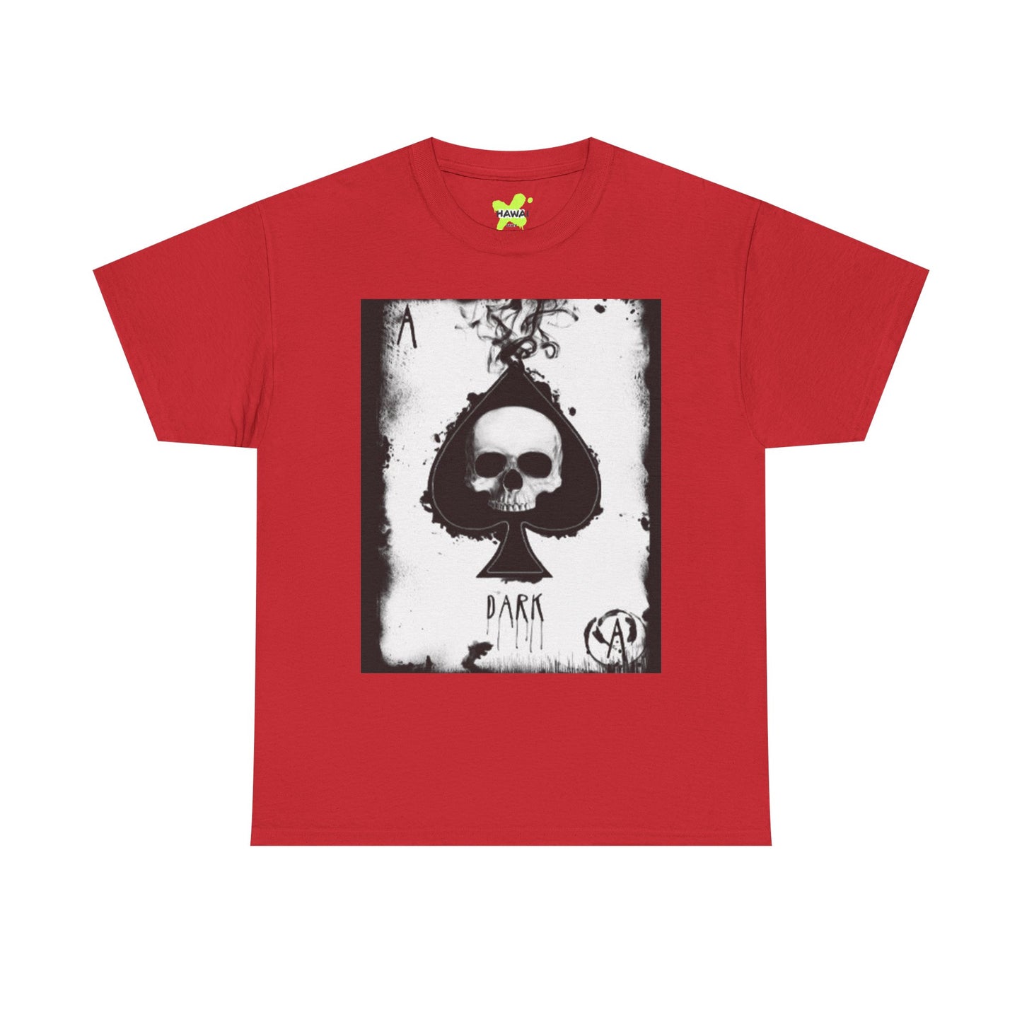 Gothic Skull Graphic Tee - Unisex Heavy Cotton T-Shirt