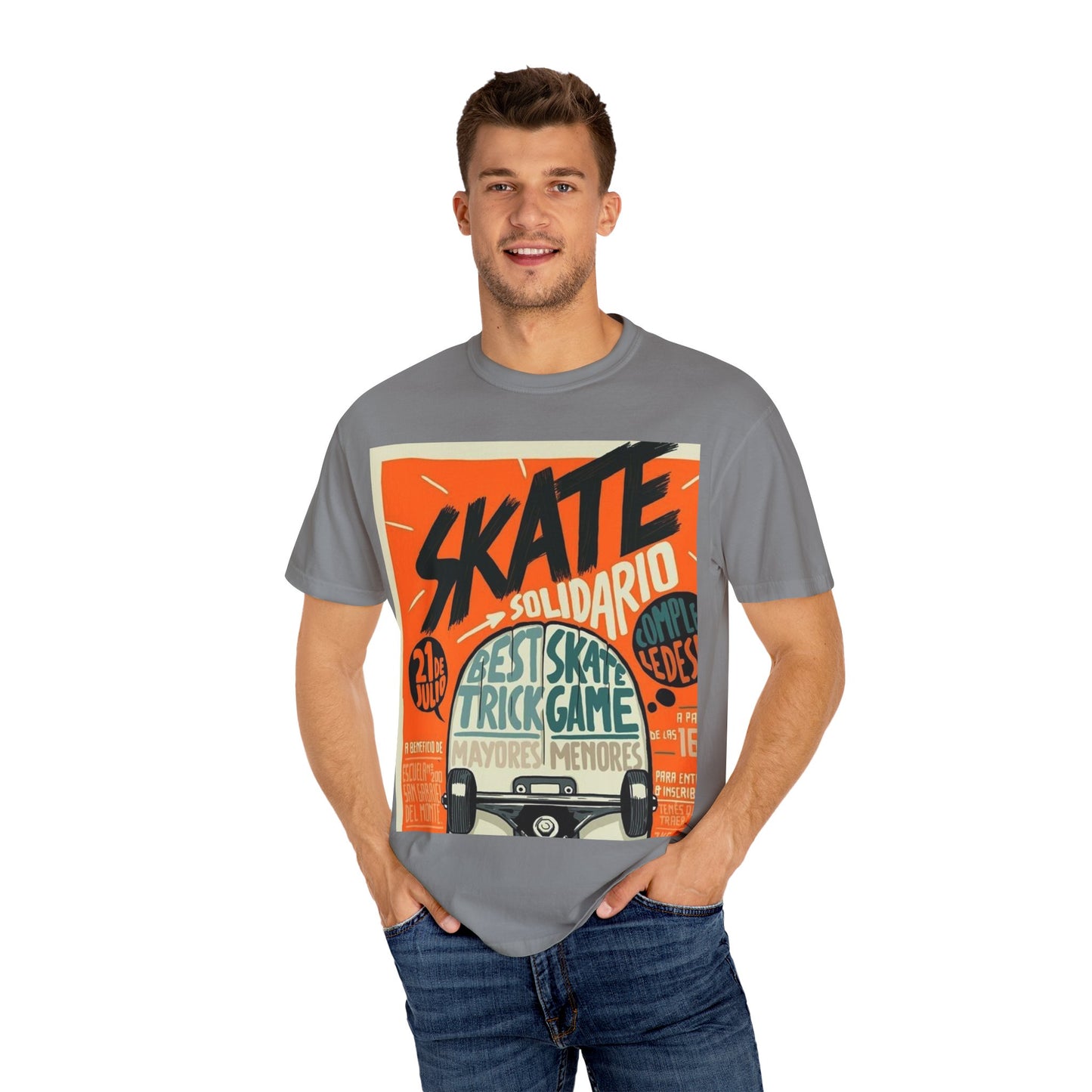 Skate Solidarity T-Shirt - Unisex Graphic Tee for Skate Lovers, Casual Streetwear, Gift for Skaters, Skateboarder Apparel, Skate [...]