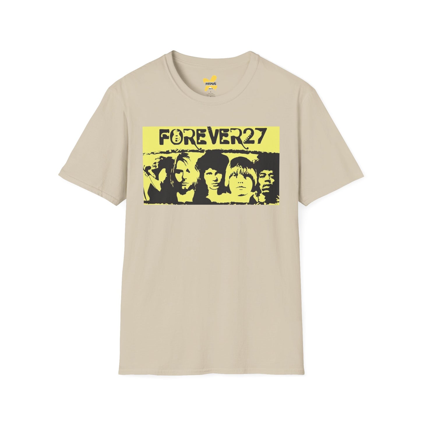 Forever 27 Unisex Softstyle T-Shirt - Tribute to Iconic Musicians