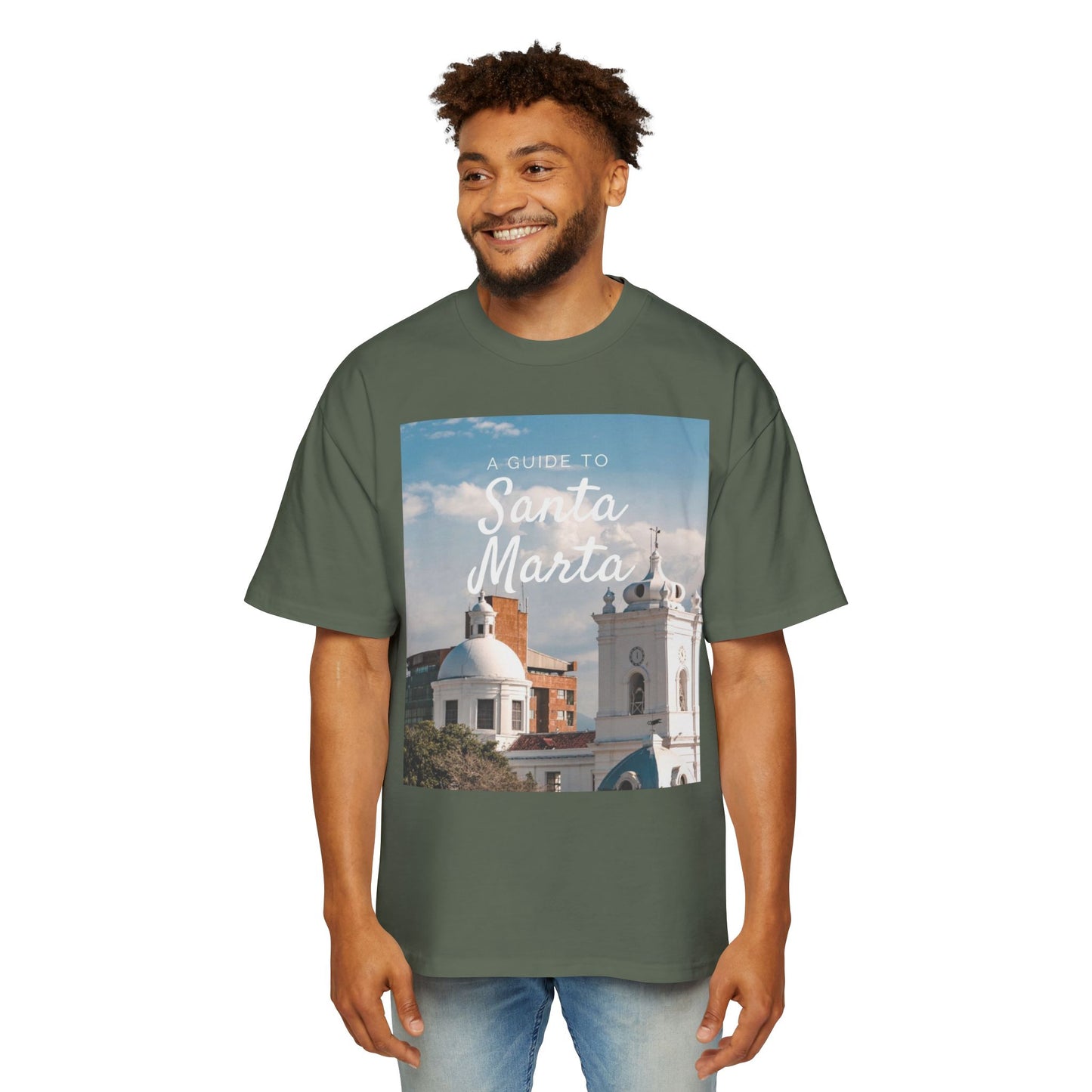 Santa Marta Travel Tee — Vintage Photo Guide T-Shirt