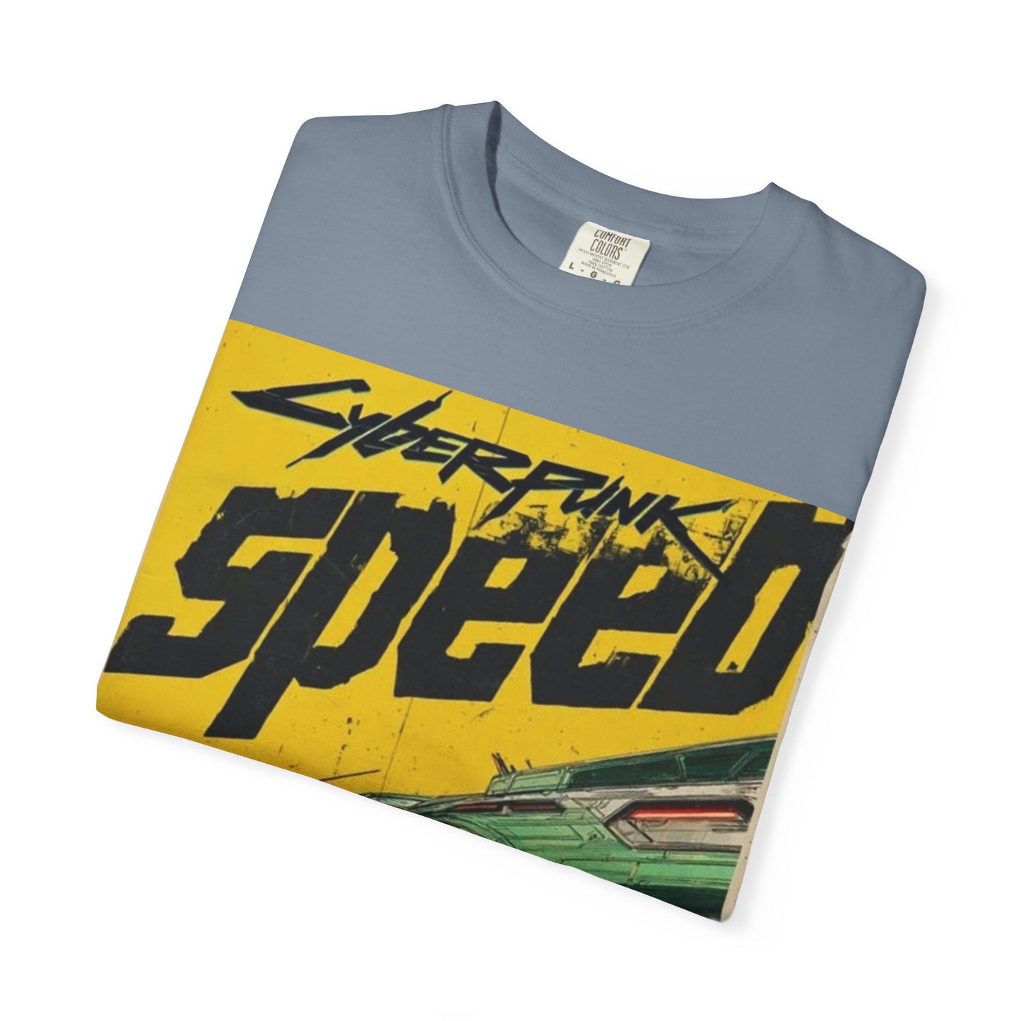 Cyberpunk Speed T-Shirt — Retro Racing Car Graphic Tee