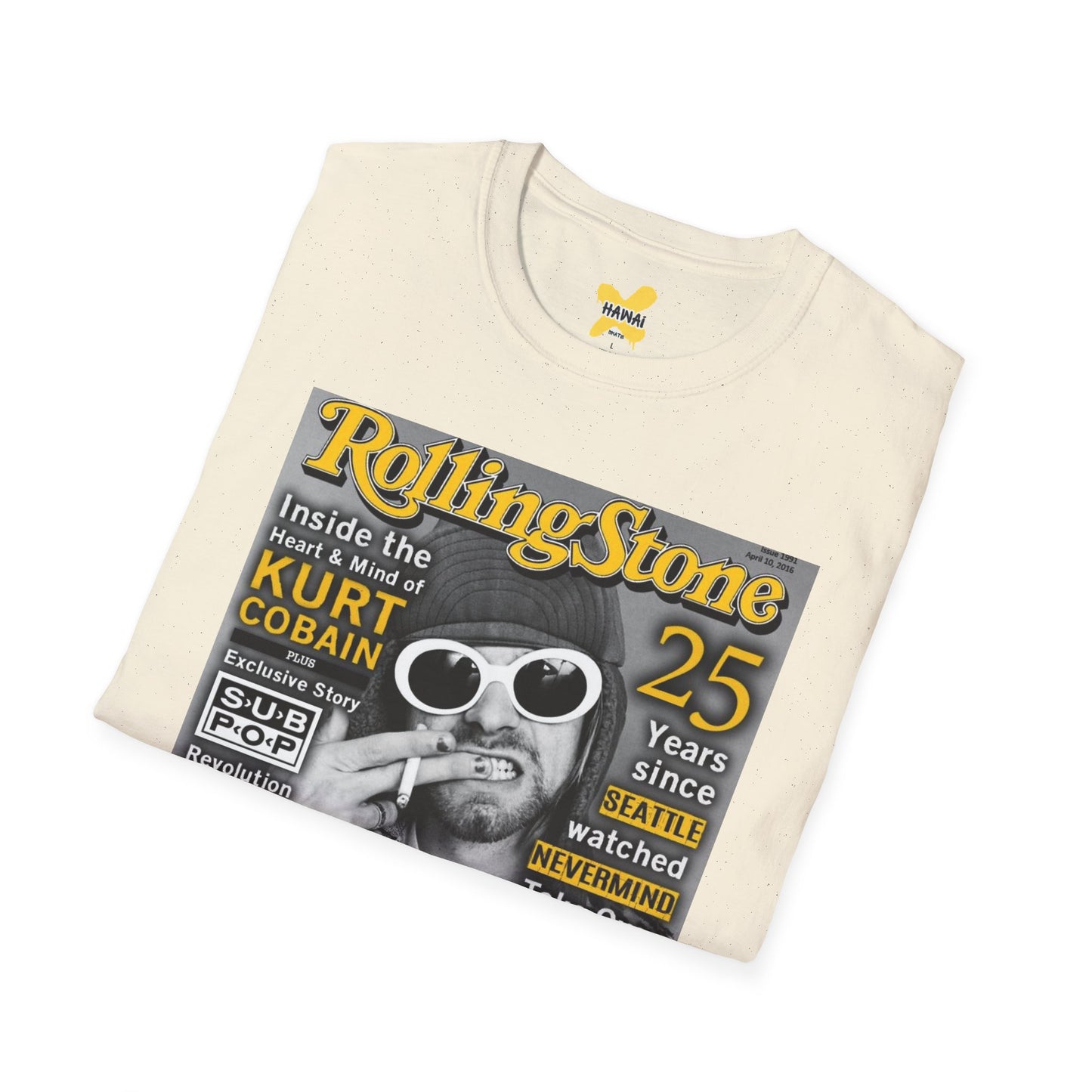 Nirvana Vintage Rolling Stone Unisex T-Shirt