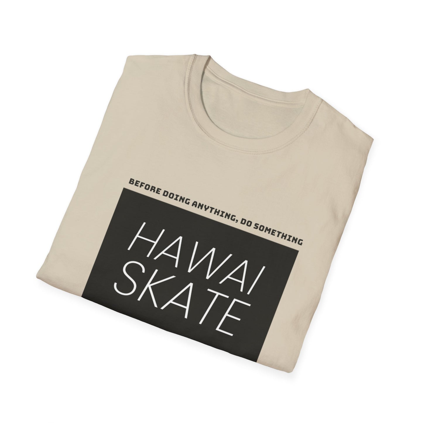 Hawaiian Skate Inspired T-Shirt, Casual Summer Wear, Skateboarder Gift, Beach Day, Graphic Tee, Cool Streetwear