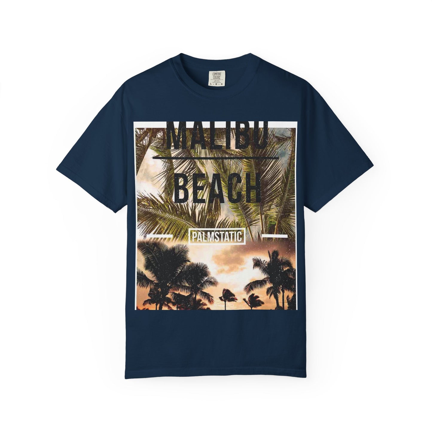 Malibu Beach Palm Photo T-Shirt