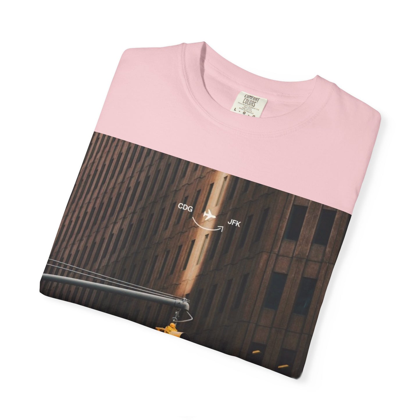 New York City Traffic Light Photo T‑Shirt — Urban Streetwear Tee