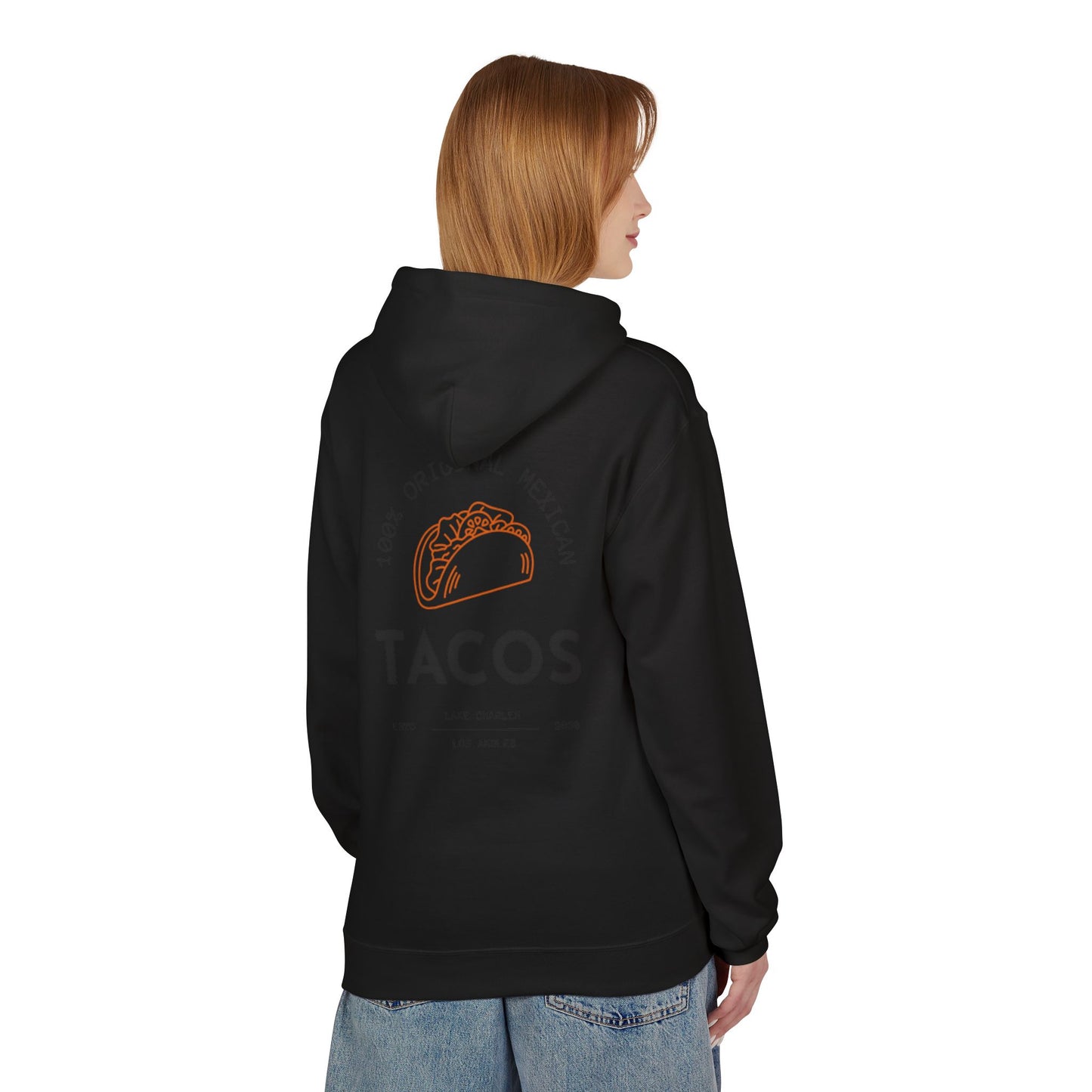 Unisex Taco Lover's Fleece Hoodie - 100% Original Mexican Design
