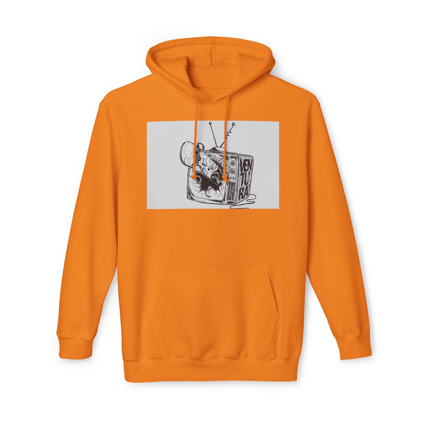 Brotherhood Skull Design Unisex Hooded Sweatshirt - Perfect for Adventure Lovers