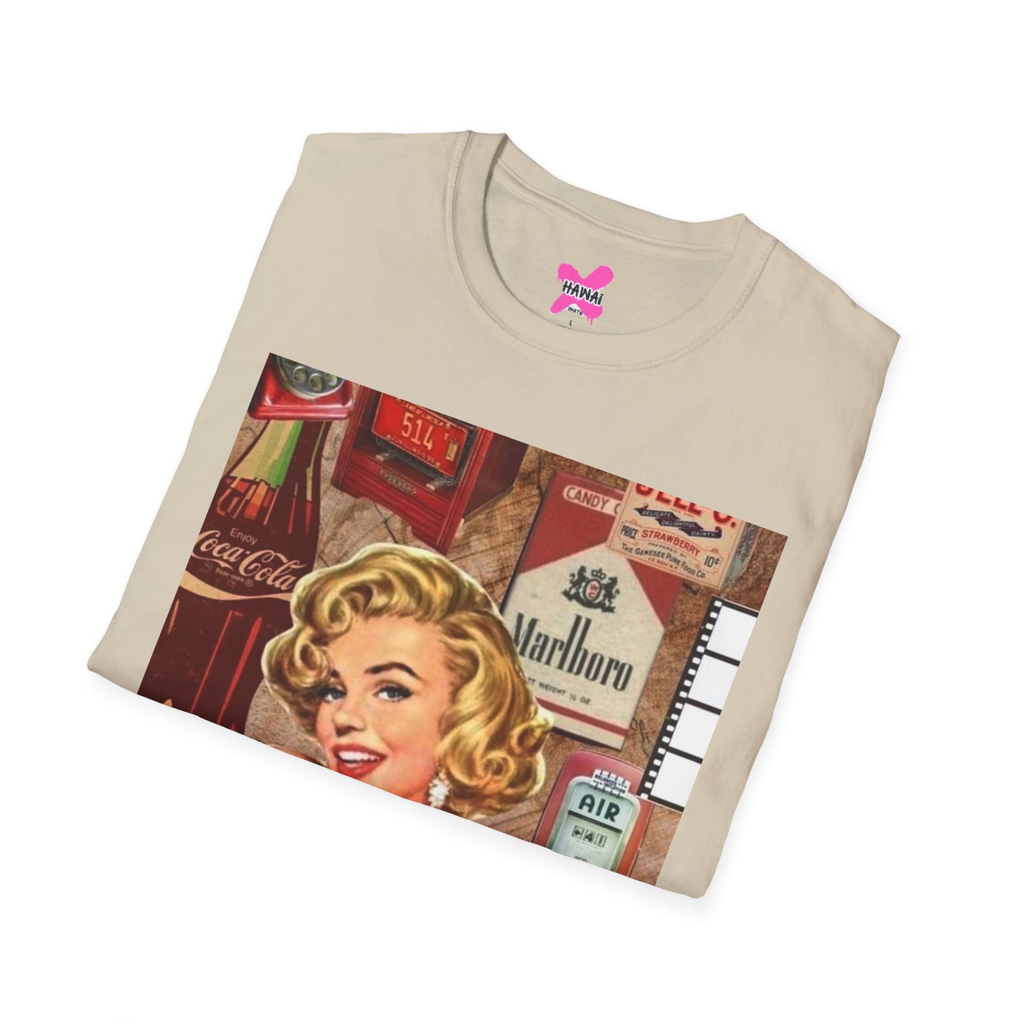 Retro Marilyn Monroe Unisex Softstyle T-Shirt - Vintage Glamour Tee