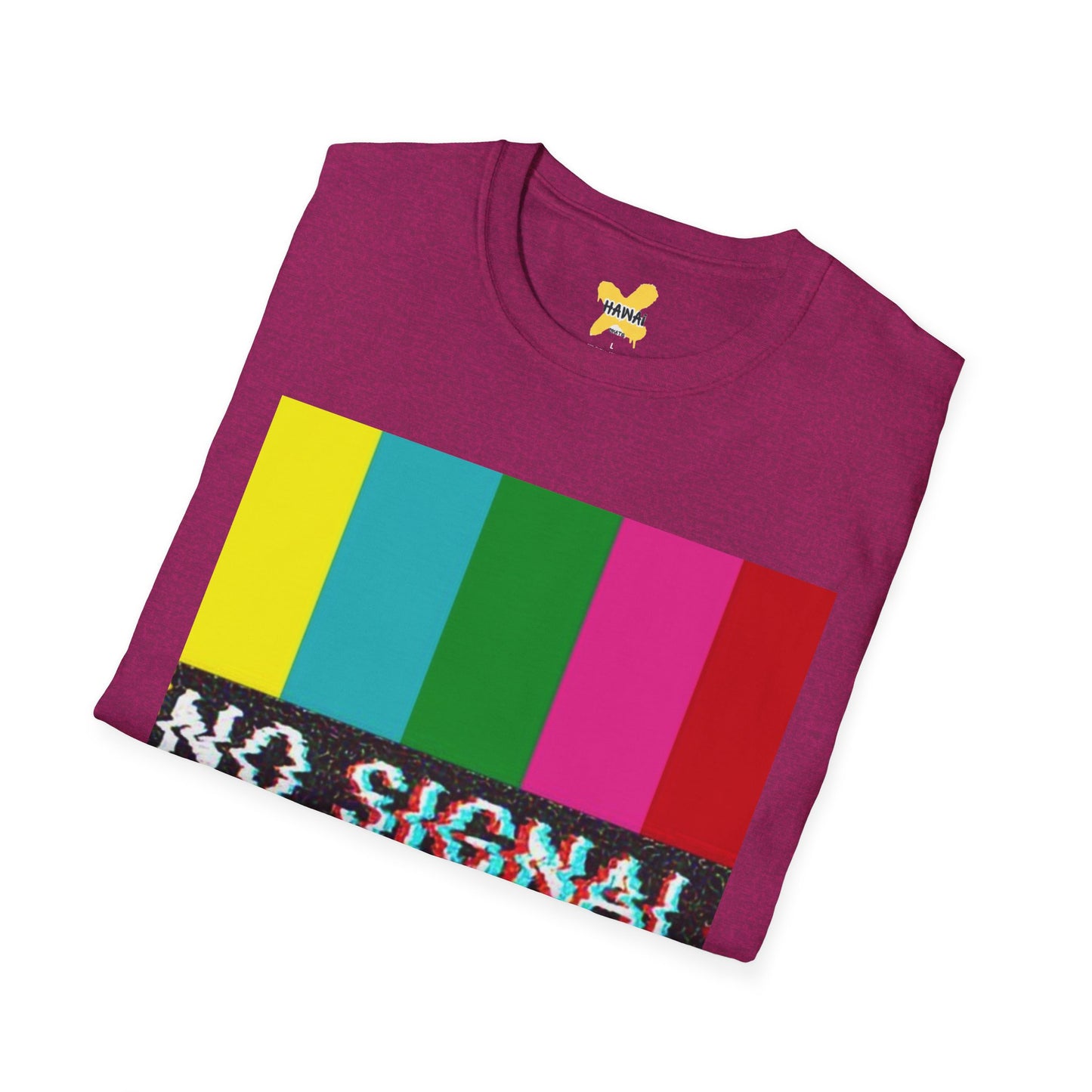 No Signal Graphic Unisex T-Shirt – Retro Style for Tech Lovers