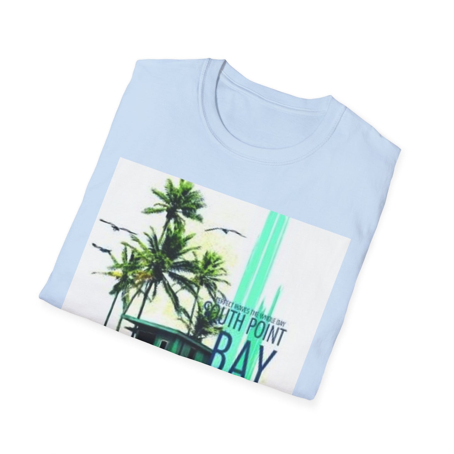 South Point Bay Graphic Tee | Unisex Softstyle T-Shirt, Beach Vibes, Casual Wear, Summer Fashion, Gift for Him or Her