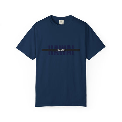 Hawaiian Skate T-Shirt | Unisex Casual Tee, Beachwear, Summer Fashion, Gift for Skaters, Vacation Essential, Graphic Tee