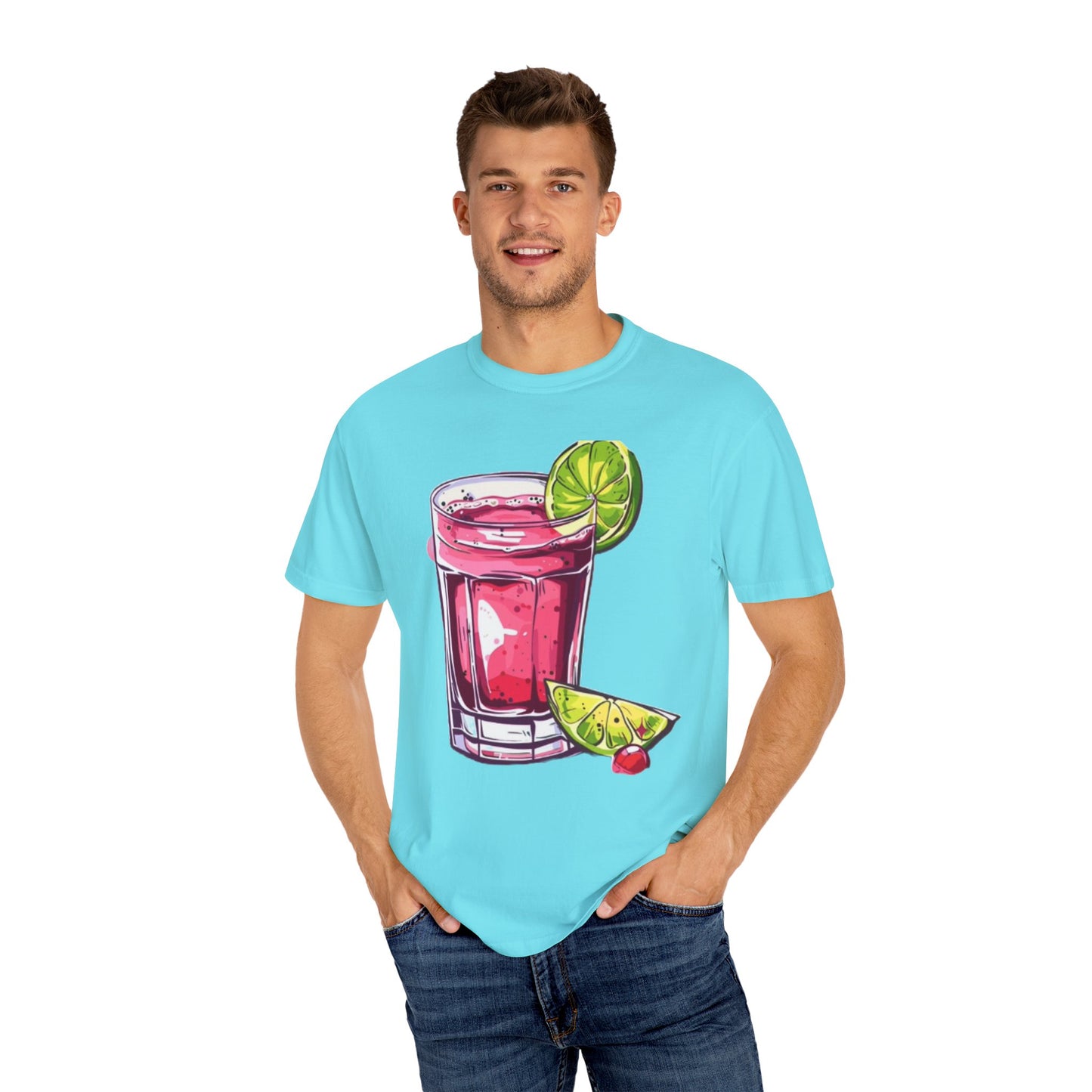 Tropical Cocktail T-Shirt - Fun Summer Vibe Unisex Tee