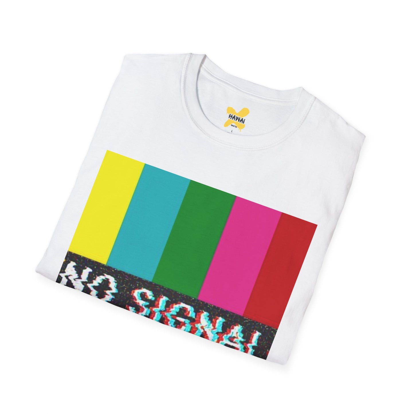 No Signal Graphic Unisex T-Shirt – Retro Style for Tech Lovers