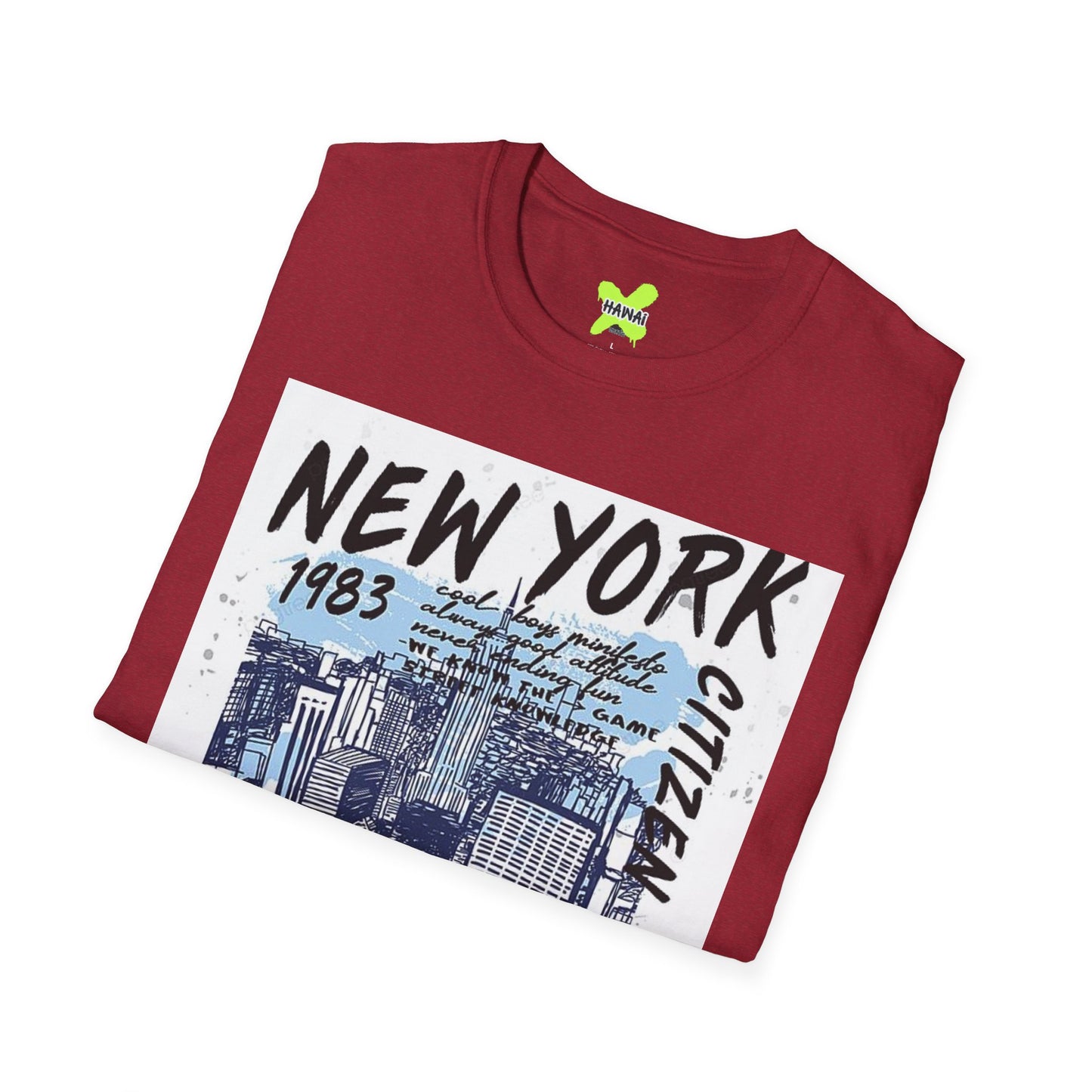 New York City Graphic Unisex T-Shirt - 1983 District 212 Design