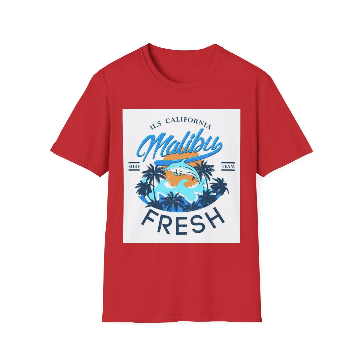 California Malibu Fresh Unisex T-Shirt - Soft and Casual Beach Vibe