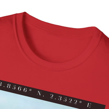 Paris Eiffel Tower Photo Tee — "Paris Paris" Graphic T-Shirt