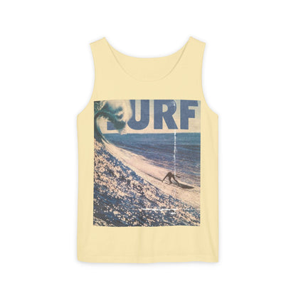 Surf Vintage Tank Top – Retro Beach Surfing Graphic