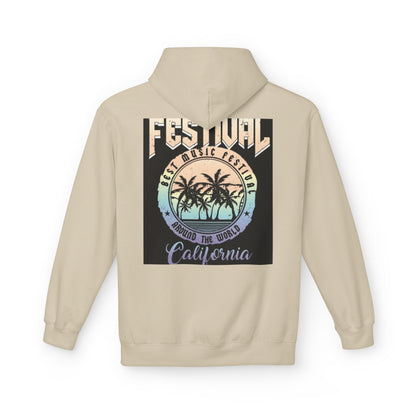 Festival Vibes Hoodie | Beach Music Festival Apparel, Summer Hoodie, California Style, Unisex Streetwear, Gift for Music Lovers