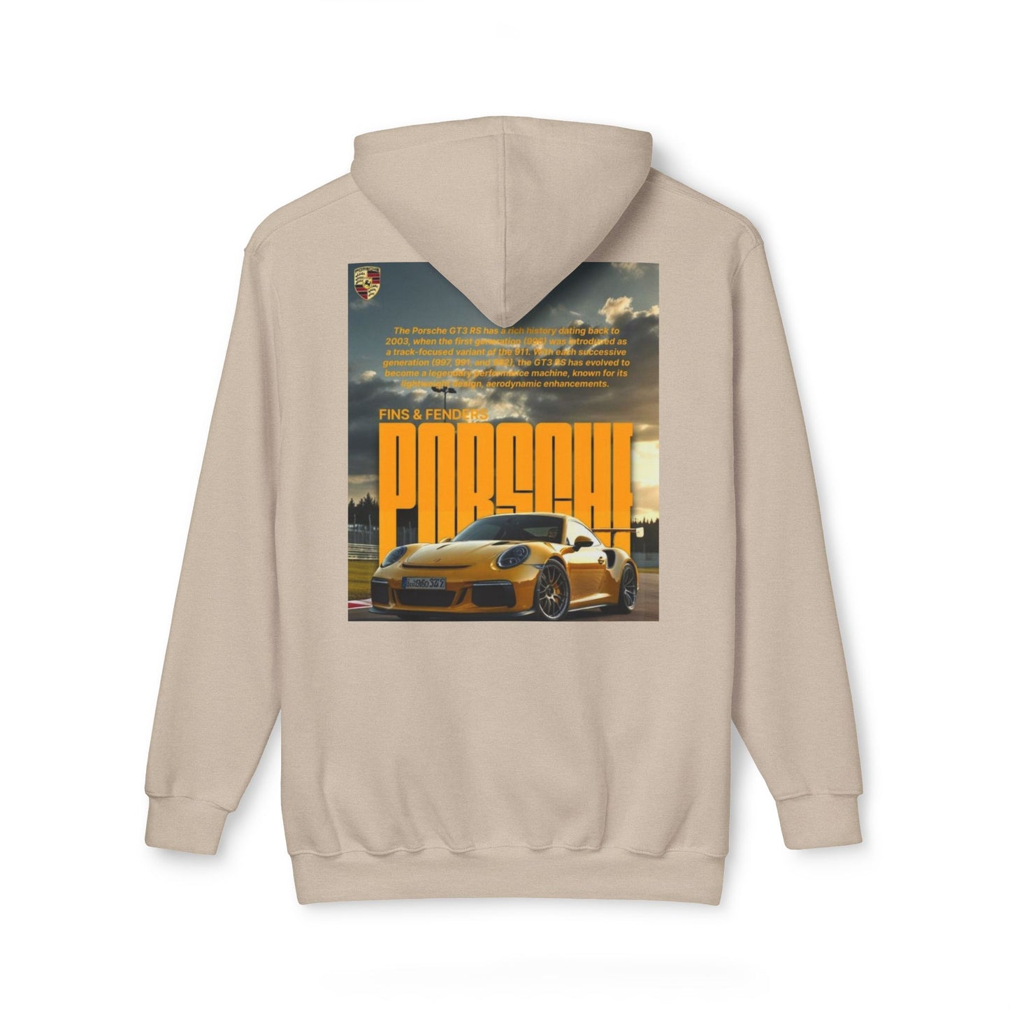 Unisex Hooded Sweatshirt - Porsche Fins & Fenders Collection