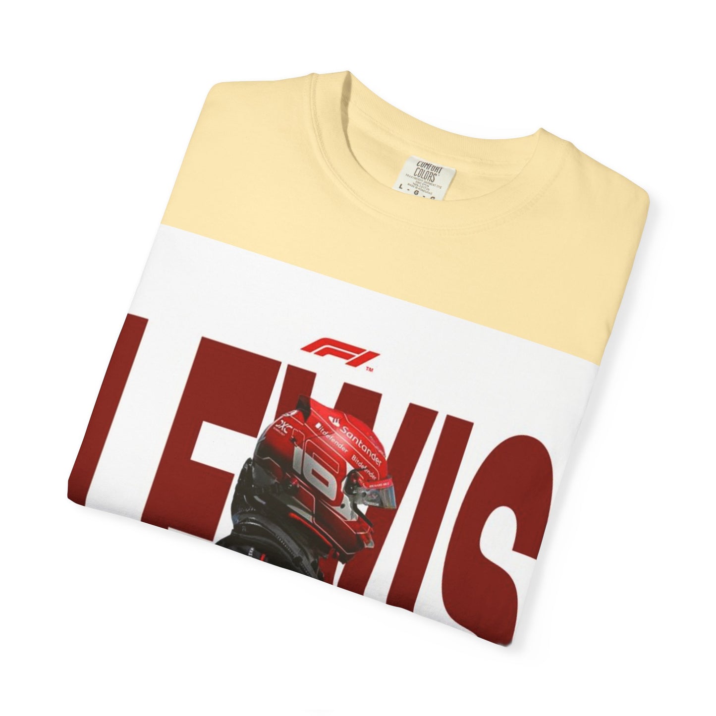 Lewis Hamilton F1 Unisex Garment-Dyed T-Shirt - Perfect for Racing Fans