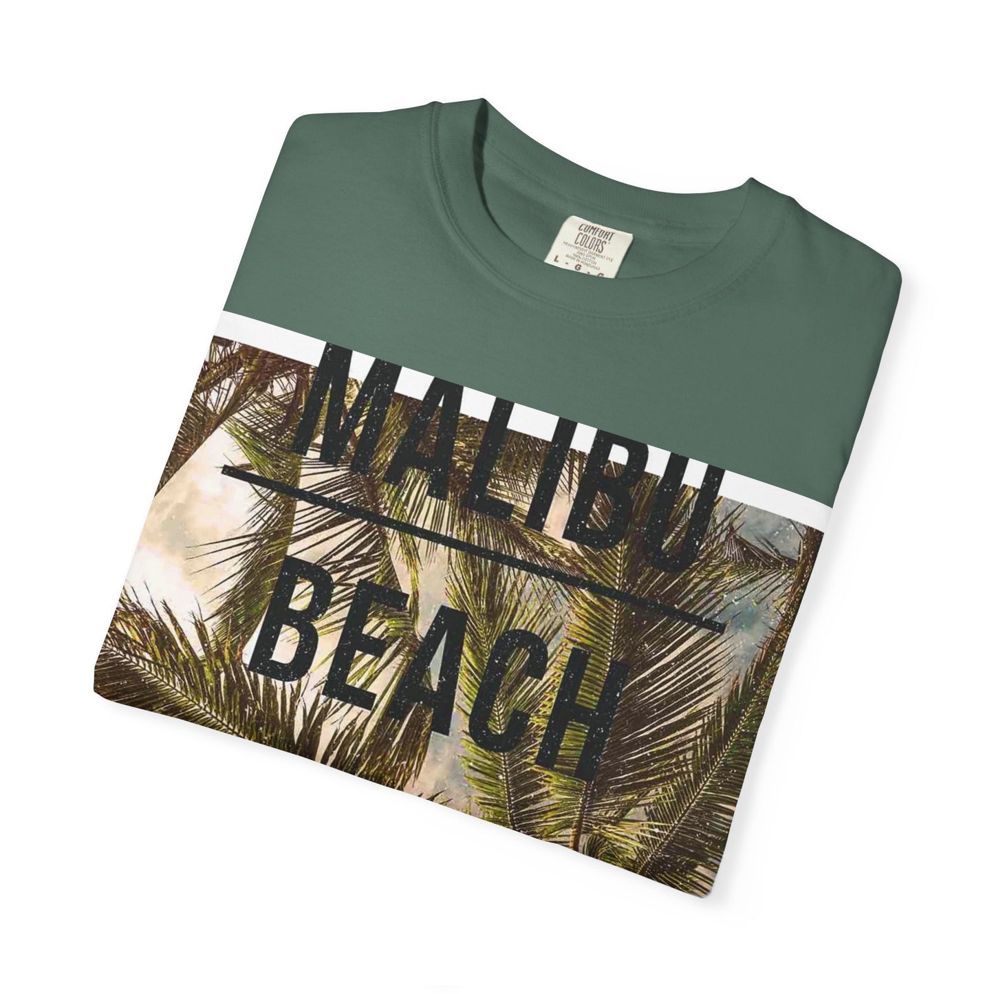 Malibu Beach Palm Photo T-Shirt