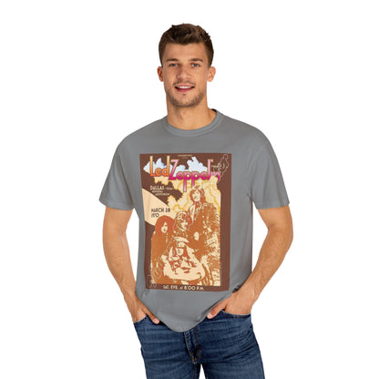 Retro Led Zeppelin T-Shirt | Unisex Garment-Dyed Tee for Music Lovers