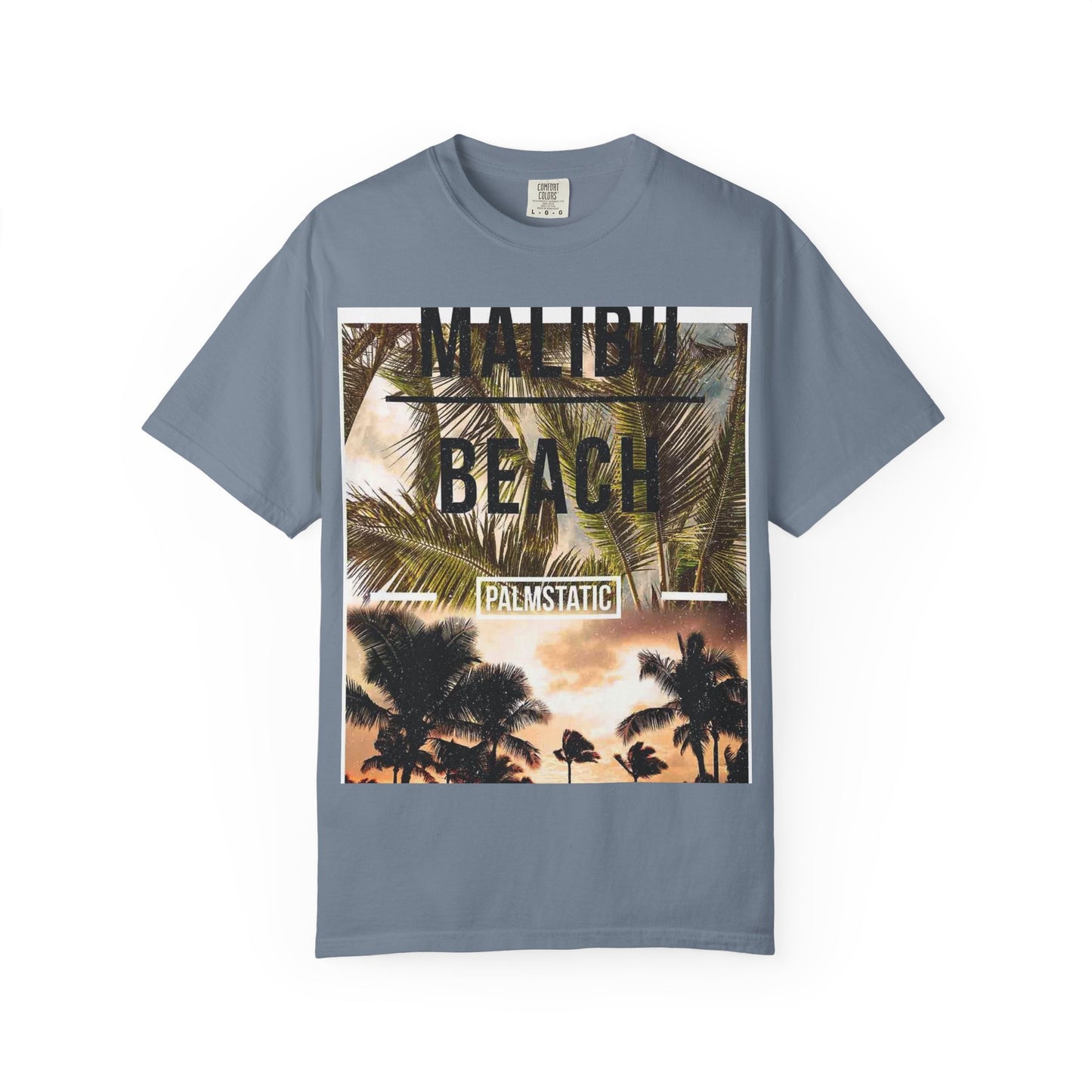 Malibu Beach Palm Photo T-Shirt