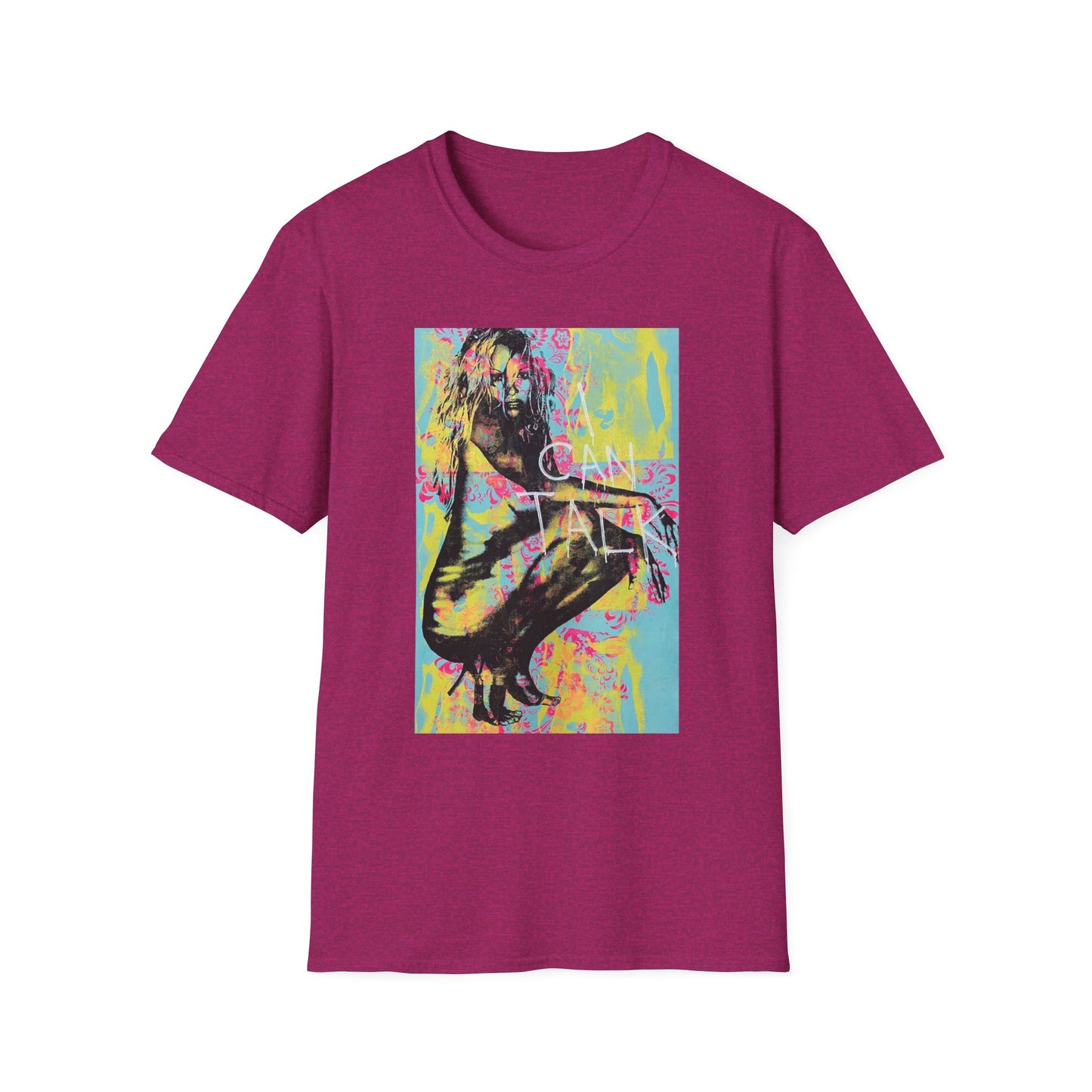 Artistic Unisex Softstyle T-Shirt - Vibrant Graphic Design for Creative Souls