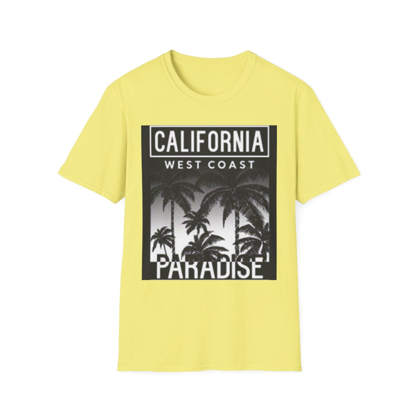 California Paradise Unisex T-Shirt, West Coast Apparel, Summer Vibes Shirt, Beachwear, Travel Tee, Gift for Travelers