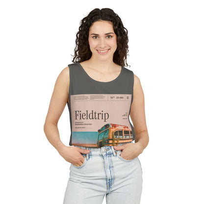 Fieldtrip Vintage Bus Tank Top — Retro Travel Graphic Tank