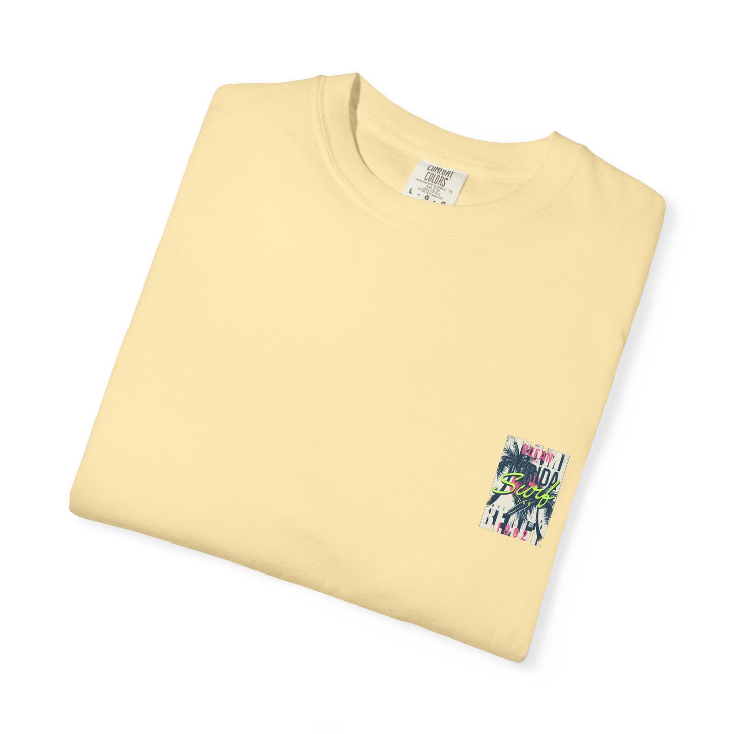 Ocean Florida Surf Club T-Shirt - Unisex Garment-Dyed Tee for Beach Lovers