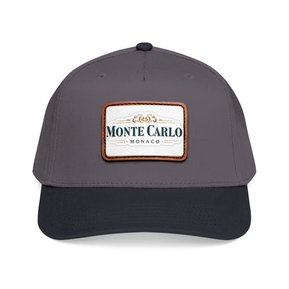 Monte Carlo Leather Patch Baseball Cap