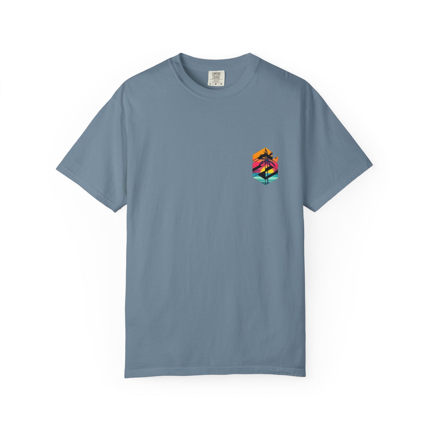 Tropical Sunset Unisex T-Shirt | Beach Vibes & Relaxation