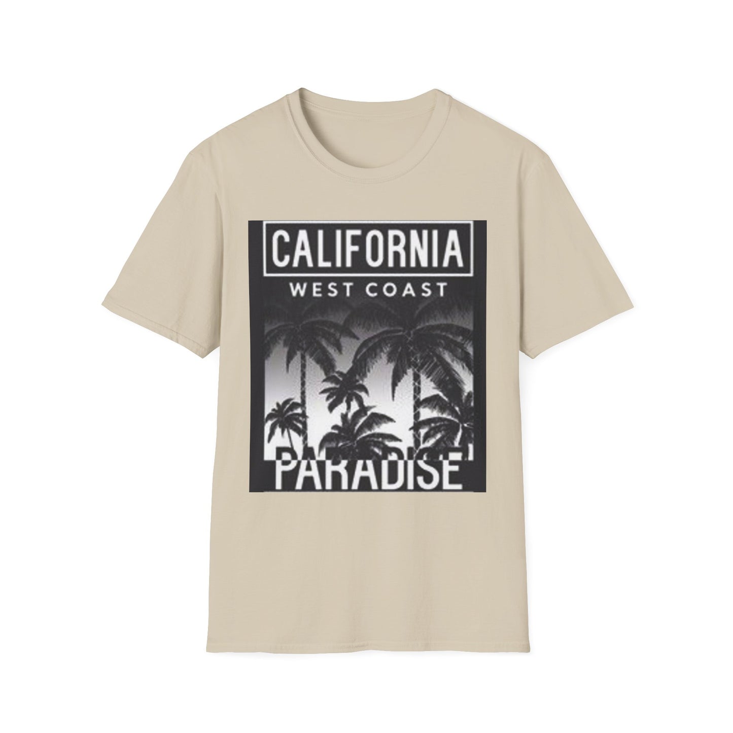 California Paradise Unisex T-Shirt, West Coast Apparel, Summer Vibes Shirt, Beachwear, Travel Tee, Gift for Travelers