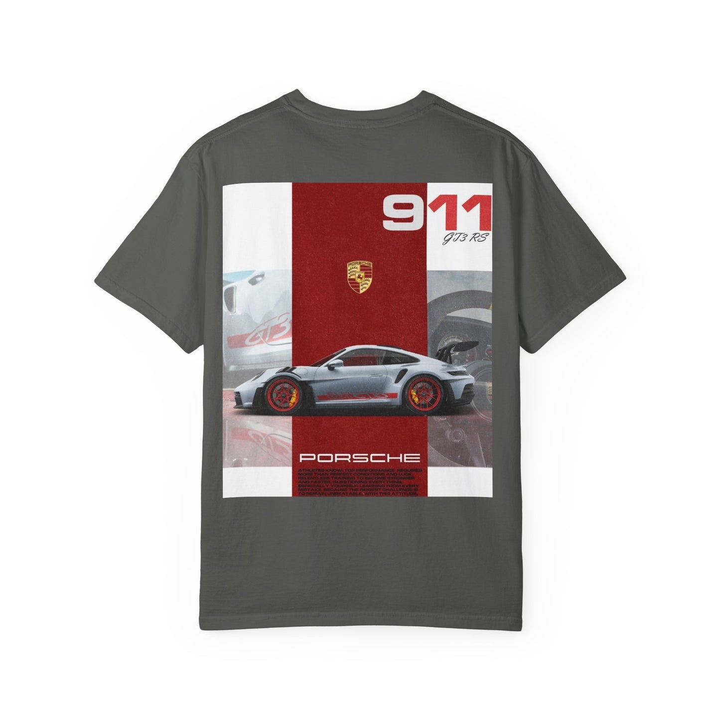 Porsche 911 Unisex Garment-Dyed T-Shirt - Classic Car Enthusiast Tee