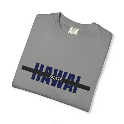 Hawaiian Skate T-Shirt | Unisex Casual Tee, Beachwear, Summer Fashion, Gift for Skaters, Vacation Essential, Graphic Tee