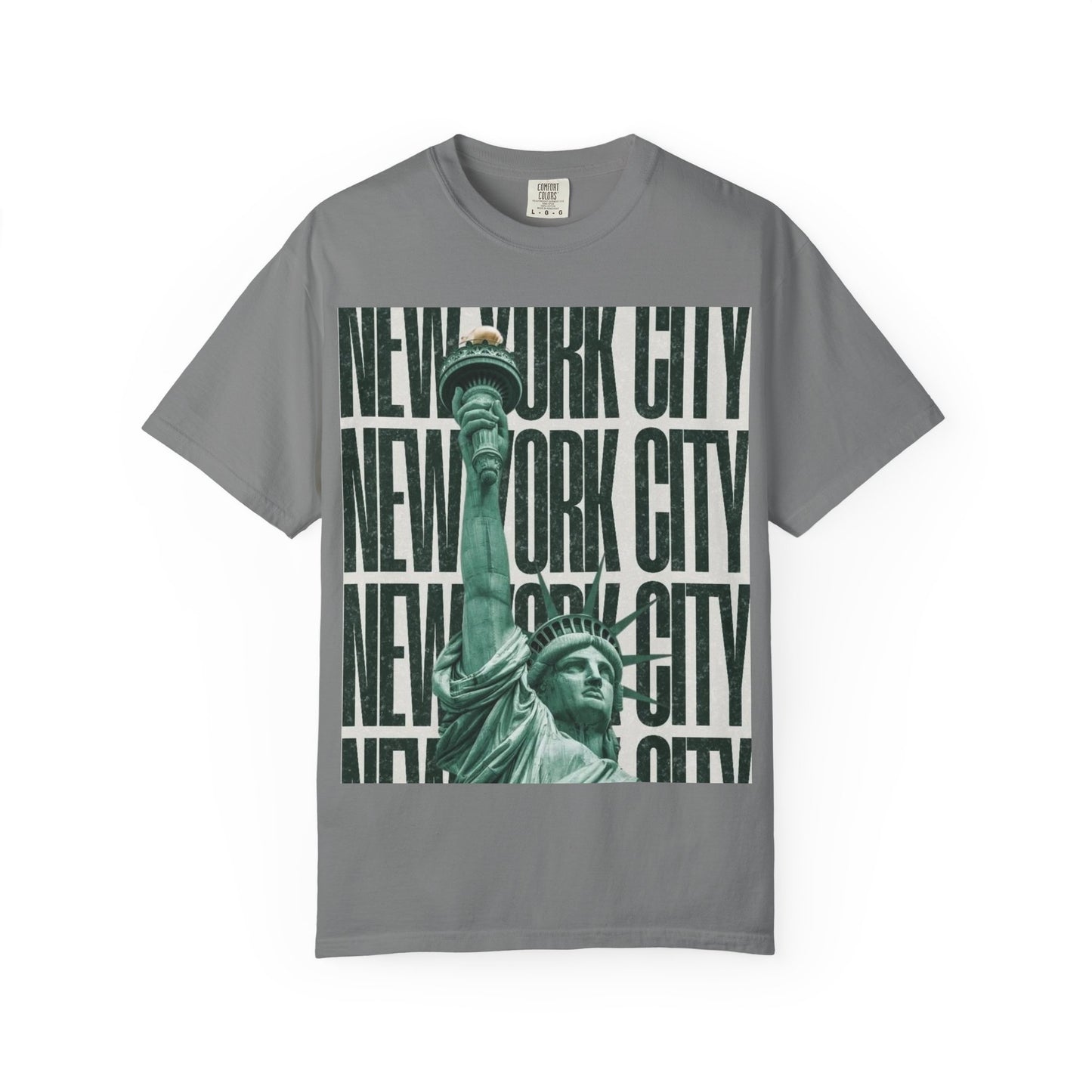 New York City Statue of Liberty Graphic T-Shirt — Retro Urban Travel Tee
