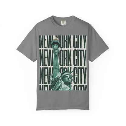 New York City Statue of Liberty Graphic T-Shirt — Retro Urban Travel Tee