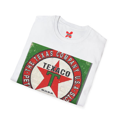 Vintage Texaco Motor Oil T-Shirt, Retro Gas Station Tee, Unisex Graphic Shirt, Gift for Car Lovers, Americana Apparel
