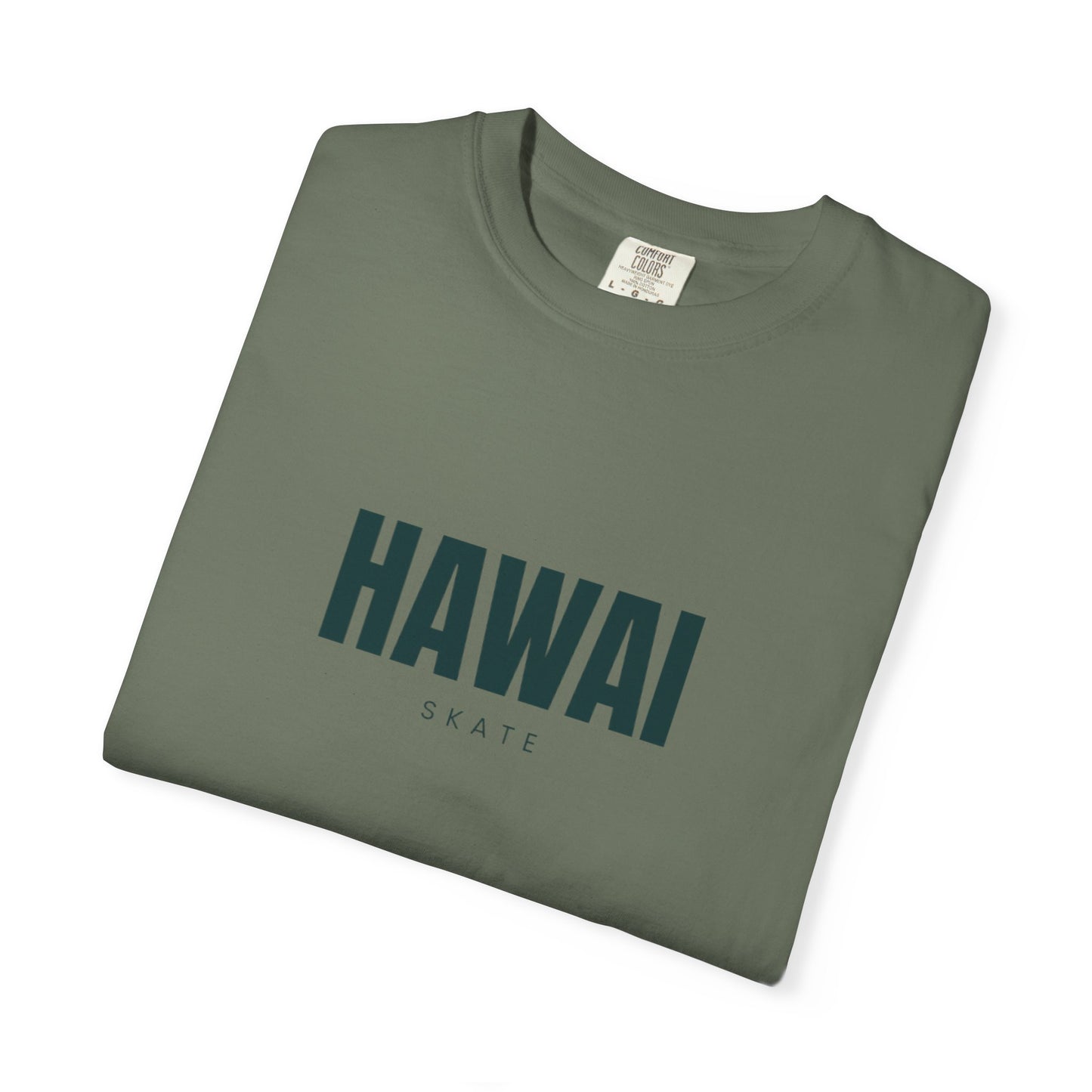 Hawaii Garment-Dyed Unisex T-shirt - Casual Beachwear, Travel Souvenir, Summer Vibes, Gift for Him/Her, Retro Style