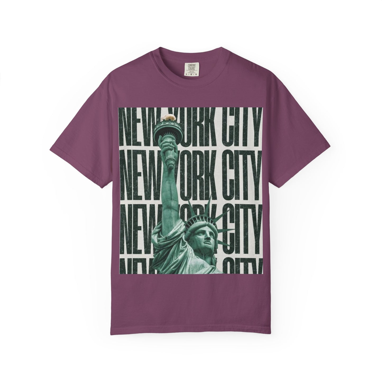 New York City Statue of Liberty Graphic T-Shirt — Retro Urban Travel Tee